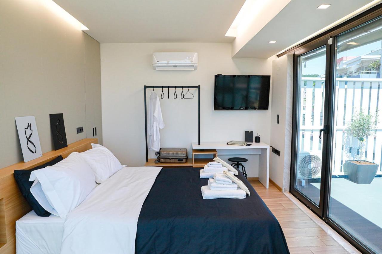 The First Key Luxury & Small Apartment In The Center Of Xánthi Kültér fotó